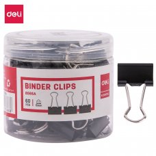 E8566A Deli Binder Clip (60pcs/Tub)